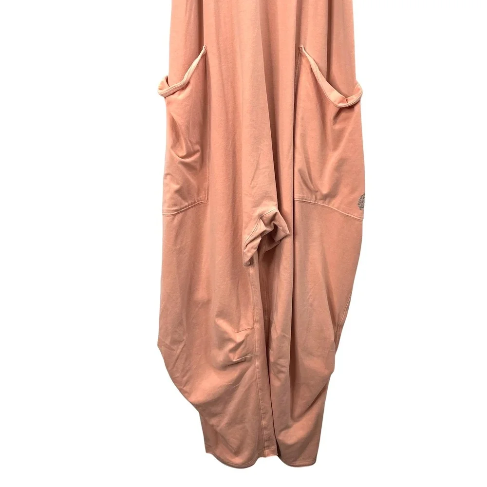 Free People‎ Movement Hot Shot Onesie jumpsuit Size XS petal orange coral